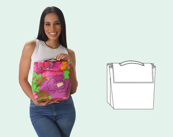 Eileen Insulated Lunchbag - PDF Pattern