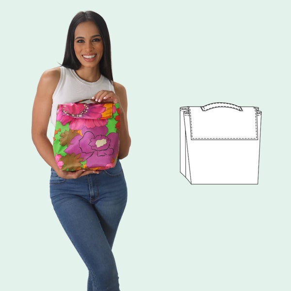 Eileen Insulated Lunchbag - PDF Pattern