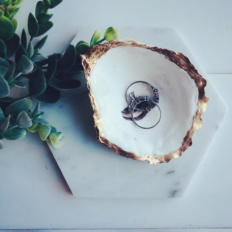 Oyster Ring Dish Etsy