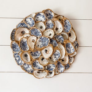 Chinoiserie oyster shell bloom