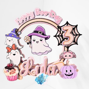 Halloween Cake Topper, Halloween Party, Halloween Topper, Halloween Decoration, Spooky Cake Topper, Boo Cake Topper, Ghost Cake Topper