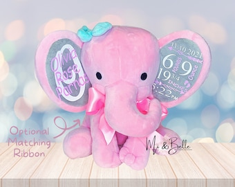 Details about   18" Elephant Plush Teddy Animal Soft Toy Russ Baby Pink Cute Gift Decoration NEW 