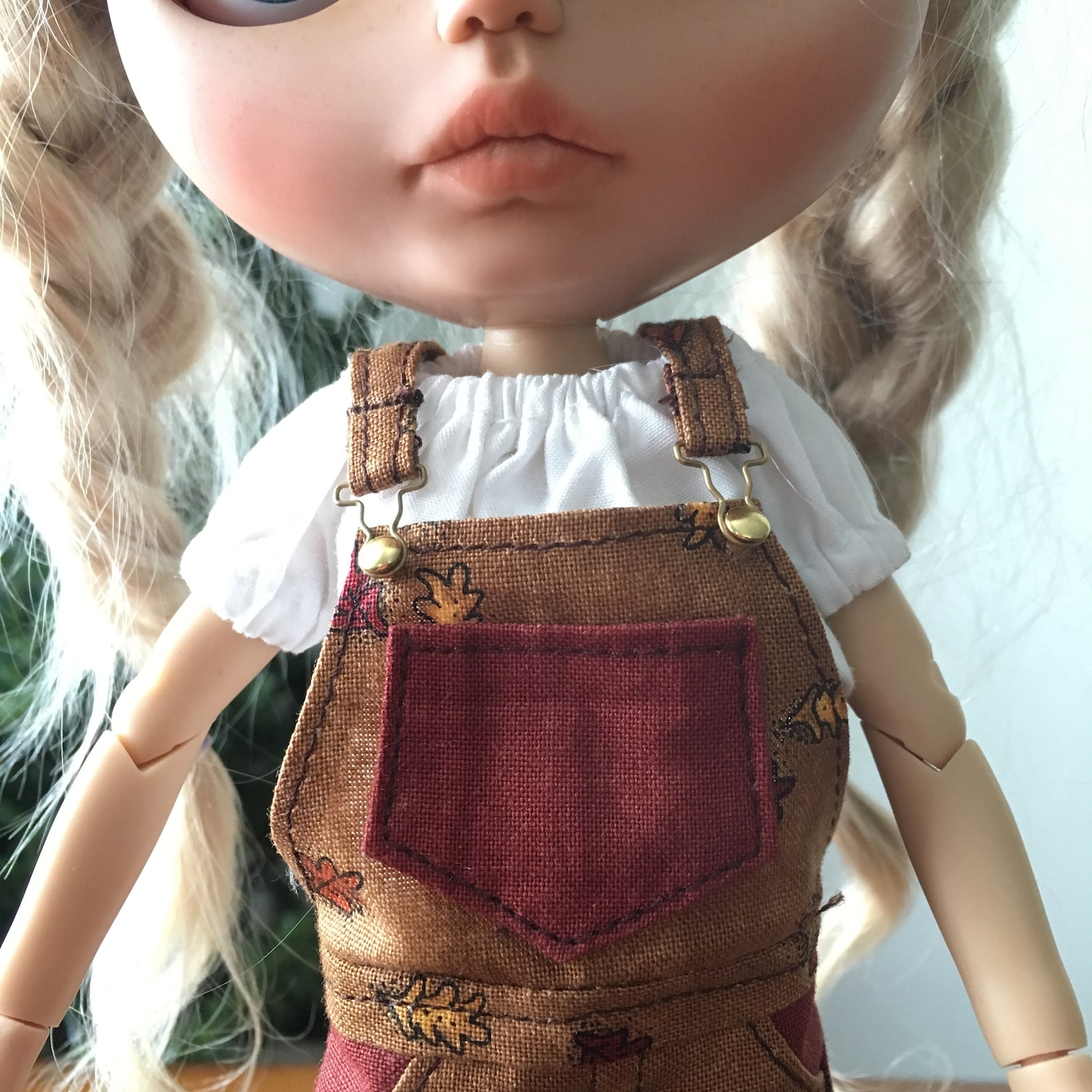 Overall Buckle for Doll Overalls, Miniature Buckle, Blythe, Bjd, Momoko