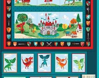Makower UK Dragonheart Fabric Fat Quarter