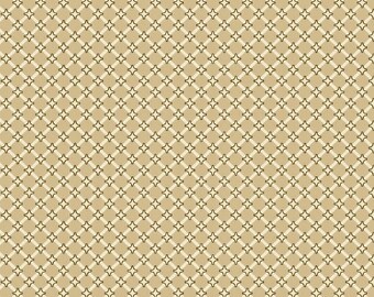 Civil War Reproduction Bristle Creek by 12 Yard R22 7896-0111 Farmhouse Red Yellow Floral Buds by Paula Barnes for Marcus 100/% Cotton
