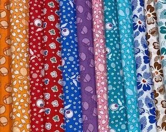 1/2 YARD BUNDLE of 16 Fabrics from Adeline Collection - 1930s Reproduction by Kathy Hall for Andover Fabrics - 100% Premium Cotton Fabric