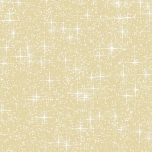 Pode incluir: Um padrão sem costura de estrelas brancas sobre um fundo bege. As estrelas são de tamanhos diferentes e estão dispersas aleatoriamente sobre o fundo.