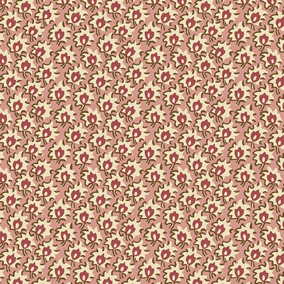 Windermere A-8927-E Blush Floret by Di Ford-Hall for Andover