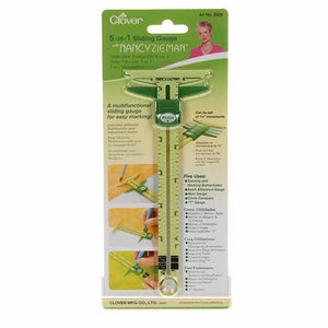 Clover 5-in-1 Sliding Gauge By Nancy Zieman - Sewing Accessories - Sewing notion