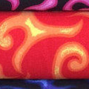 Flames - On Fire Red Orange Yellow Flames - 100% Cotton Fabric