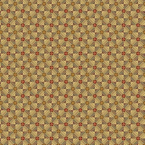 A-9148-NR Edison Dark Khaki Shield by Kathy Hall for Andover Fabrics - 1920s Botanical - 100% Premium Reproduction