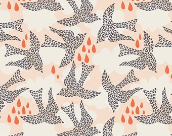 Doves SAH-1607 Sweet As Honey Fly By Day by Art Gallery Fabrics - 100 Percent Premium Cotton