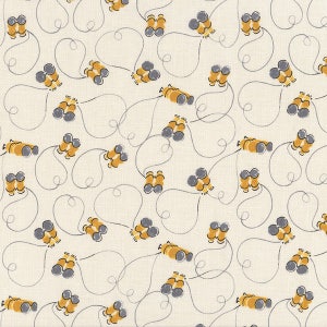 May include: A white background with a repeating pattern of gray and yellow binoculars with gray cords. The binoculars are drawn in a simple, cartoon style.