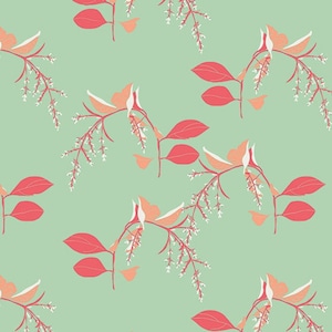 Art Gallery Fabric - Reminisce Branchlets Charming - RMS 2505 - 100% Premium Cotton Fabric