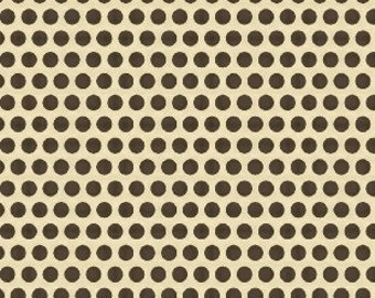 Elizabeth's Dowry Karen Styles for Marcus 5006-0113 Brown Polka Dots - 18th Century British Isles Reproduction - 100% Premium Cotton
