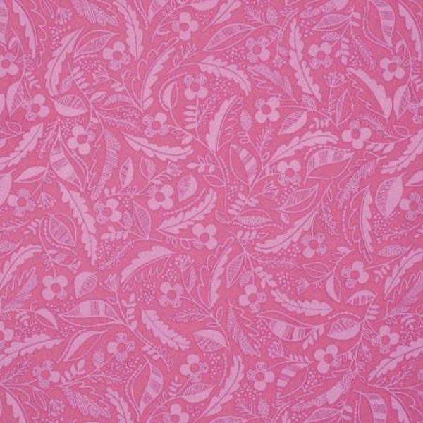 Free Spirit by 1/2 Yard - Palermo Botanica Blush Pink PWEMO65-Blush by Erin McMorris Floral - 100% Premium Cotton