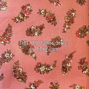 Carlisle - A-8471-RE Floral Leaves Pink by Kathy Hall for Andover Fabrics - Reproduction - 100% Premium Cotton