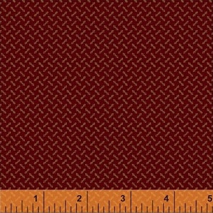 Burgundy Kindred Spirits Sisters 42312-4 by Nancy Gere for Windham - Civil War 1800s Reproduction -  100% Premium Quilt Shop Cotton