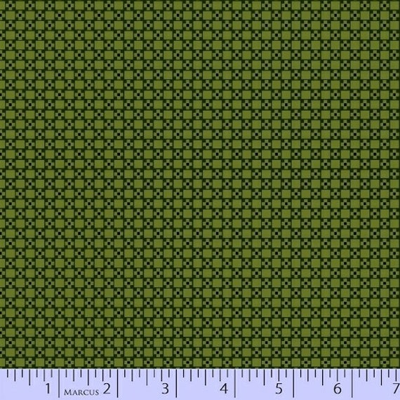 Civil War Reproduction Bristle Creek by 12 Yard R22 7896-0111 Farmhouse Red Yellow Floral Buds by Paula Barnes for Marcus 100/% Cotton
