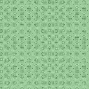 Yarra Valley da 1/2 Yard - A-9028-T Simboli Teal di Max & Louise per Andover Fabrics - 100% cotone di alta qualità per la riproduzione di quilt degli anni &#39;30