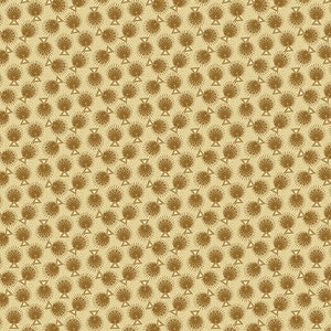 ROCHESTER Dandelion Dot Khaki A-9135-RN by Di Ford-Hall - Civil War by Andover Fabrics - 100% Premium Quilt Shop Cotton Fabric