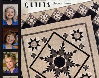 Quilt in a Day All Star Quilts by Eleanor Burns - Soft Cover Book - Quilt Pattern