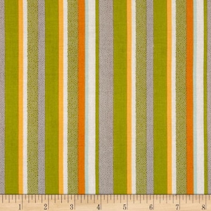 Riley Blake On Our Way Stripes Green C4123 - 100% Premium Cotton