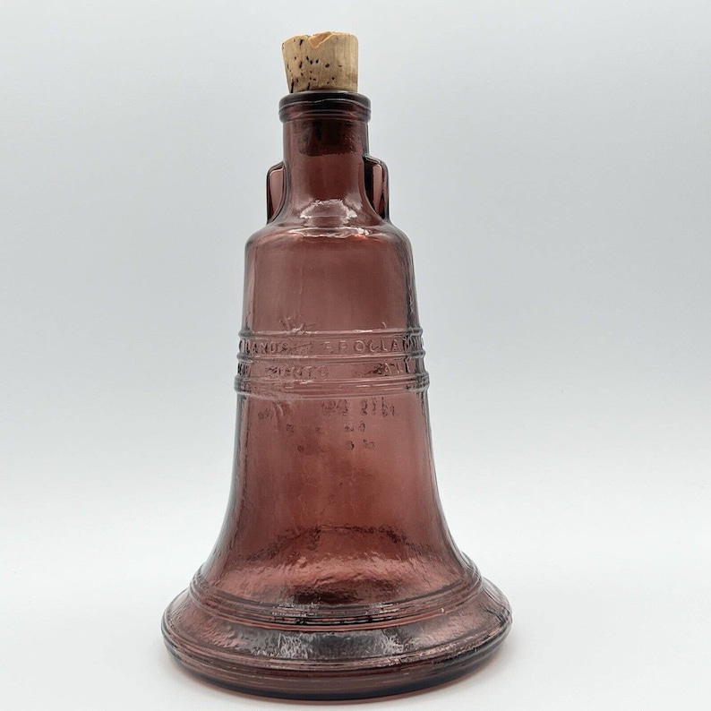 Vtg Wheaton Purple Pass Stow Liberty Bell Bottle Cork Philadelphia 8 Etsy