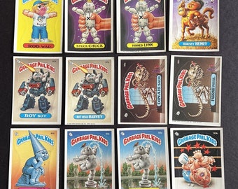 Lot de 23 cartes Garbage Pail Kids Original Series, lot de 3 cartes Harvey