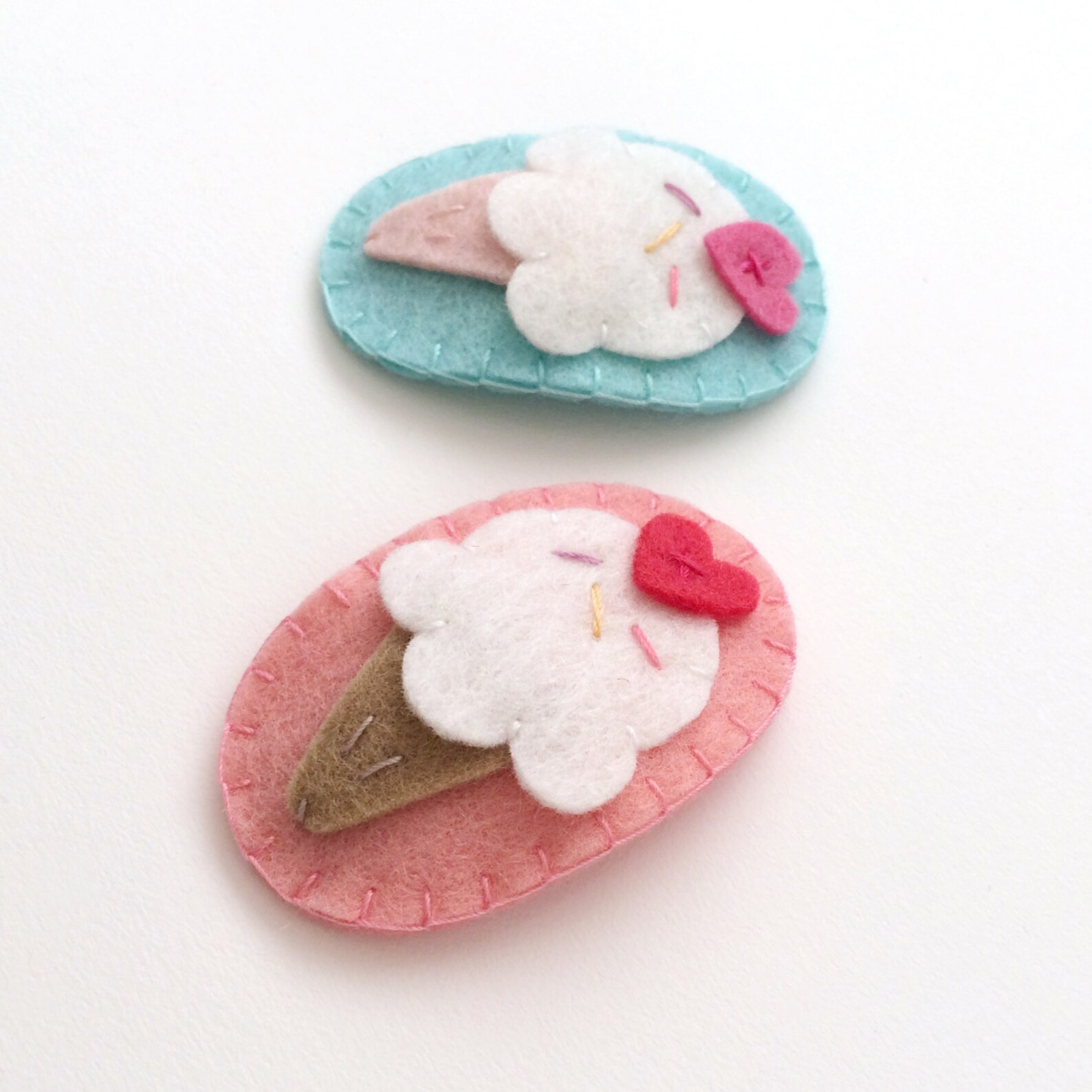 Icecream Hair Accessory Baby Hair Accessories Ice Cream Hair Etsy