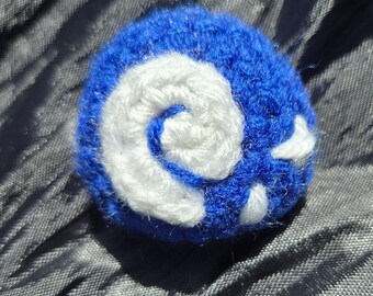 Unidentified Fossil Crochet Plush Keychain