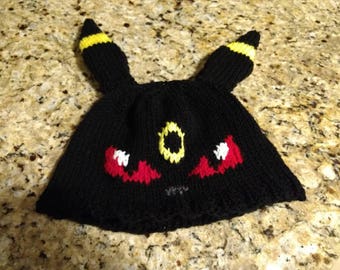 Knitted Umbreon Hat