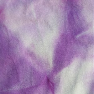 Purple tie dye Fabric spandex/nylon