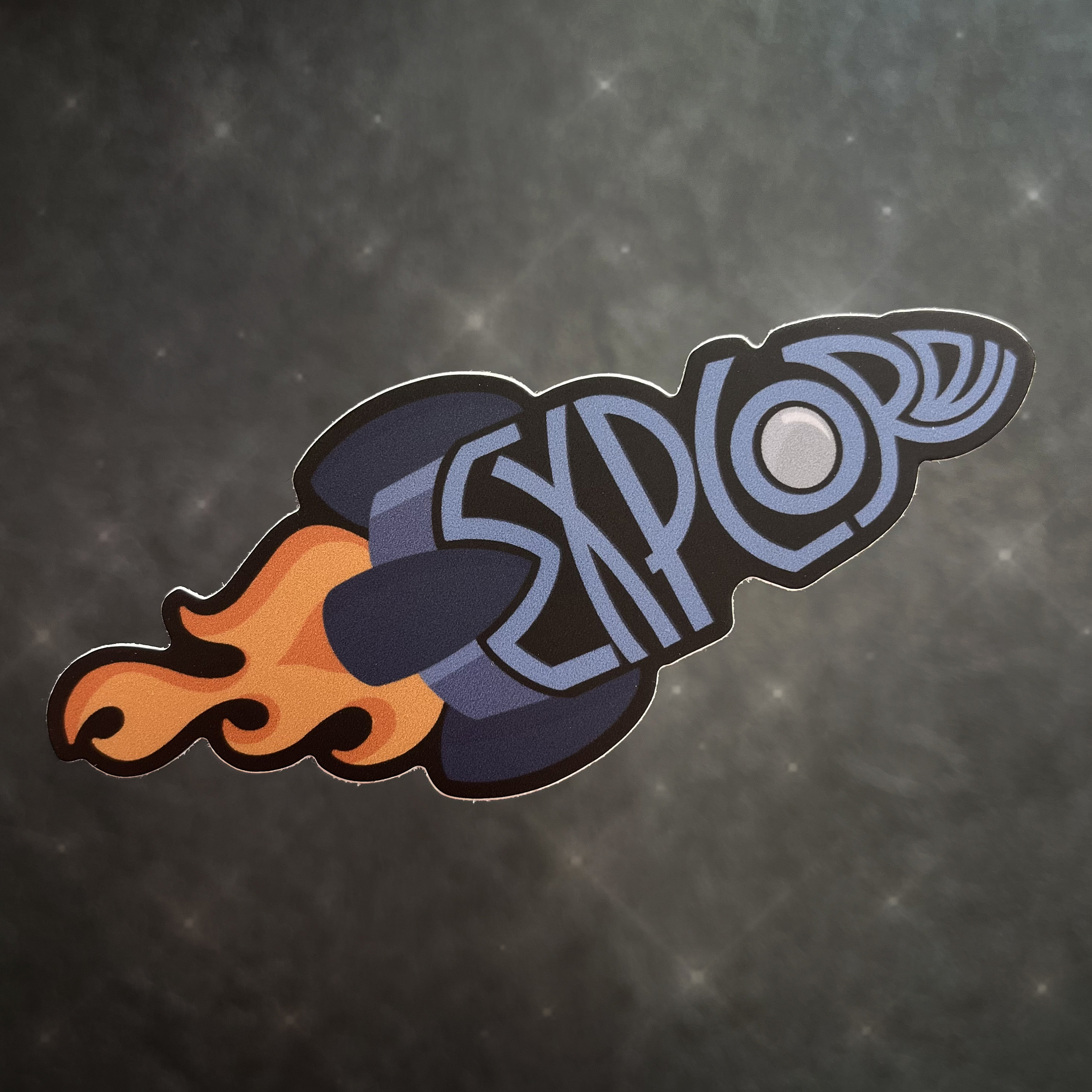 Explore - Rocket Ship, Waterproof Sticker - Etsy