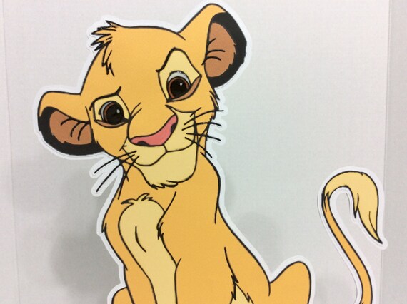 15 Simba Centerpiecelion King Birthdaybirthday Etsy
