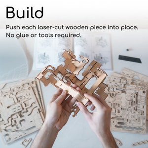Intrism Pro 3D Wooden Puzzle & Marble Labyrinth Game, Made in U.S.A. image 3