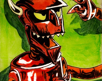 print, Robot Devil, Futurama