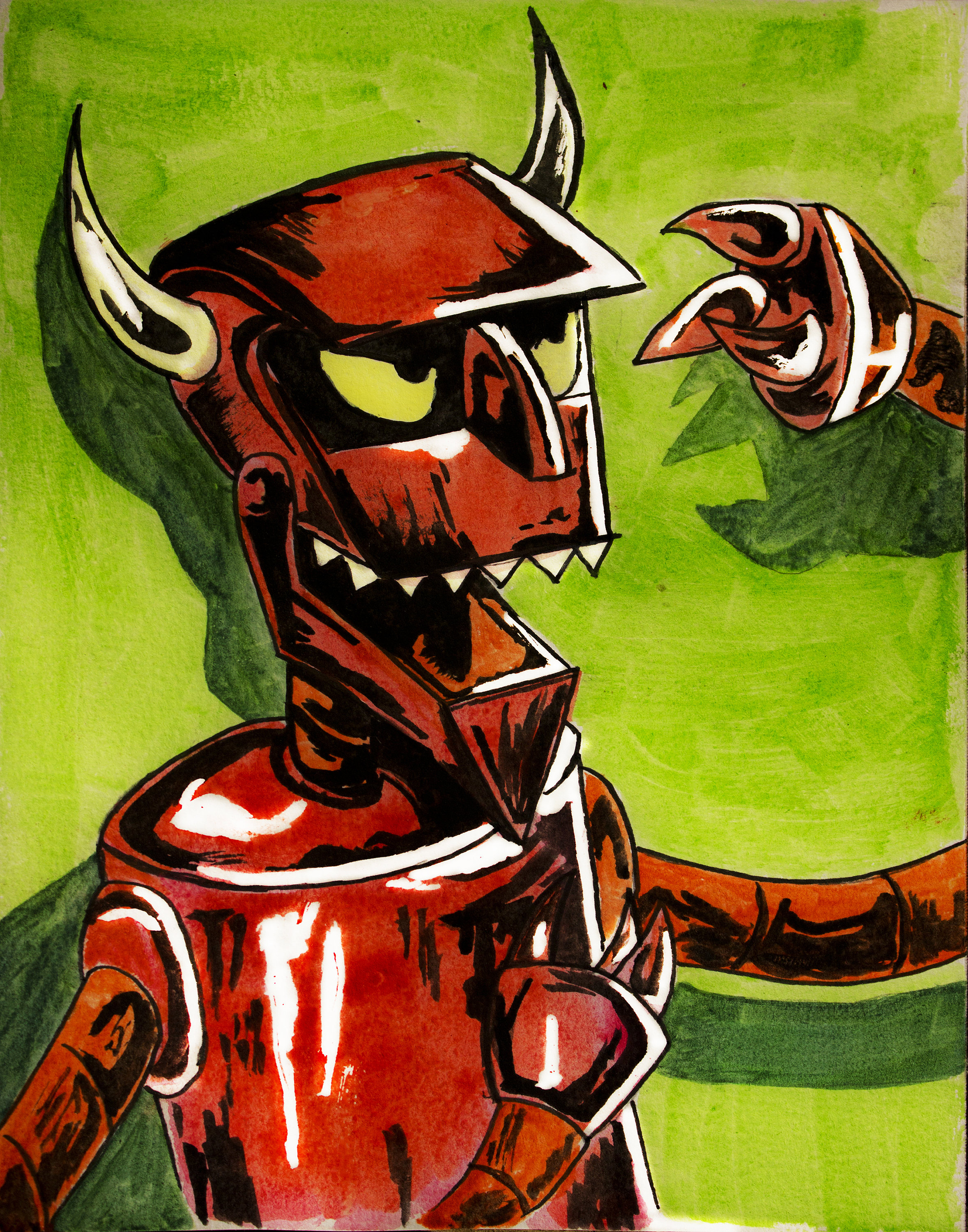 Futurama Robot Devil Fan Art