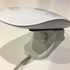 3D Printed Charging Dock for Apple Magic Mouse: Desk Organizer