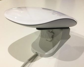 3D Printed Charging Dock for Apple Magic Mouse: Desk Organizer