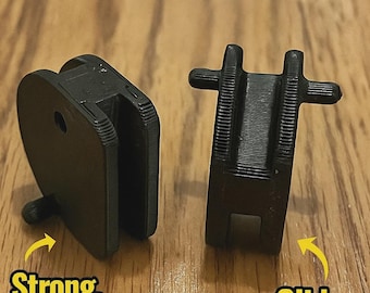 2 Metal Shed Replacement Door Slides Compatible with Yardmaster Outsunny