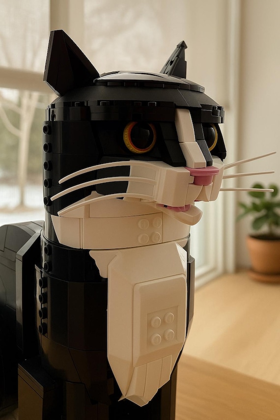 LEGO Cat Whiskers • Realistic Add-on for 21349 Tuxedo Cat - Etsy