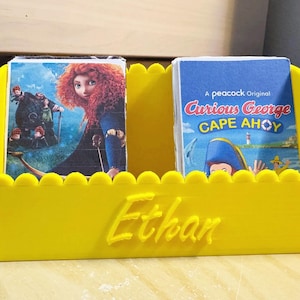 Personalized Yoto Card Holder: Custom Engraved Kids Music Library