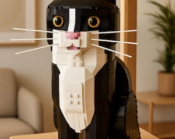 LEGO Cat Whiskers • Realistic Add-On for 21349 Tuxedo Cat