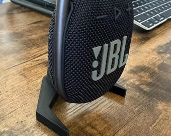JBL Clip 4 en 5 luidsprekerstandaard: 3D-geprinte bureausteun