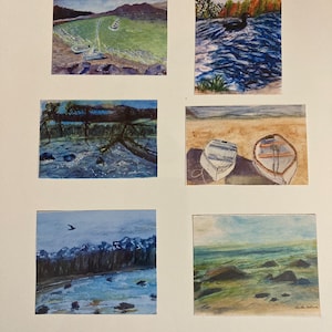 Homemade Art magnets