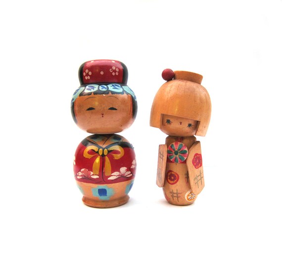 kokeshi dolls etsy