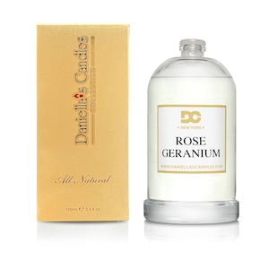 Rose Geranium Premium Grade Fragrance Oil For Aroma Scent Oil Machines, Bath & Body Products, Candles, Incense, Soaps, Diffusers