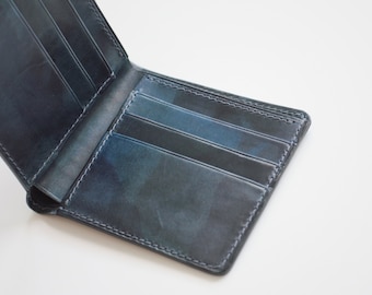 Handmade Handcrafted Vegetable Tanned Leather Wallet