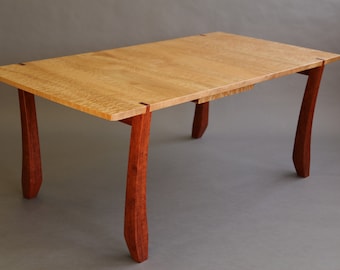 Dining Table, Modern Dining Table, Modern Furniture, Cool Table, Unique Dining Table, Modern Desk, Exotic Wood Dining Table, Unique Desk